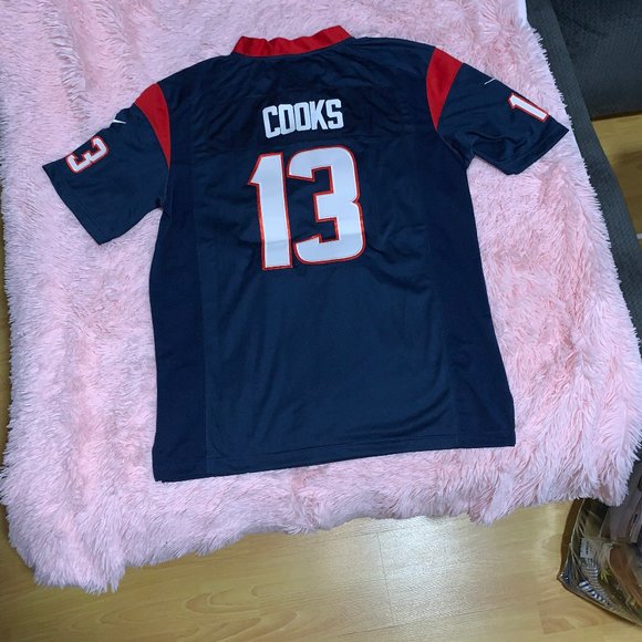 Men's Houston Texans Brandin Cooks #13 Jersey Sz: L - Picture 4 of 7